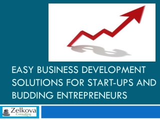Easy Business Development Solutions For Start-Ups