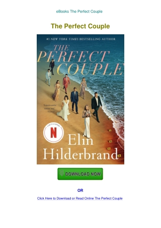 eBooks The Perfect Couple