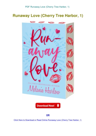 PDF Runaway Love (Cherry Tree Harbor  1)