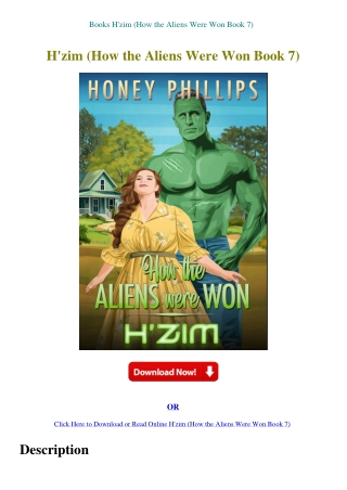 Books H'zim (How the Aliens Were Won Book 7)