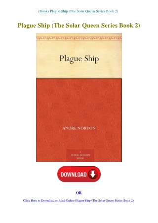 eBooks Plague Ship (The Solar Queen Series Book 2)