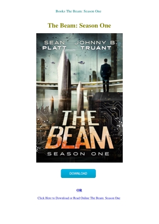 Books The Beam Season One