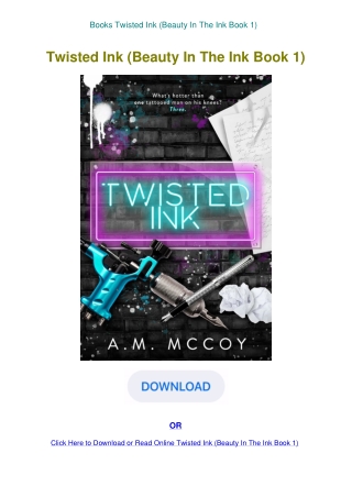 Books Twisted Ink (Beauty In The Ink Book 1)