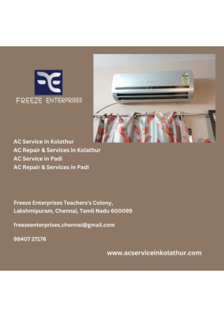 AC Repair & Services in Villivakkam