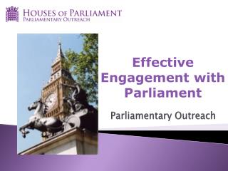 Parliamentary Outreach