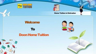 Find the Best Tutor Jobs in Dehradun with Doon Home Tuition