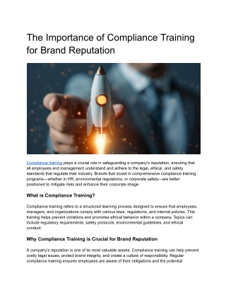 hr compliance course