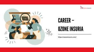 Career – Ozone Insuria