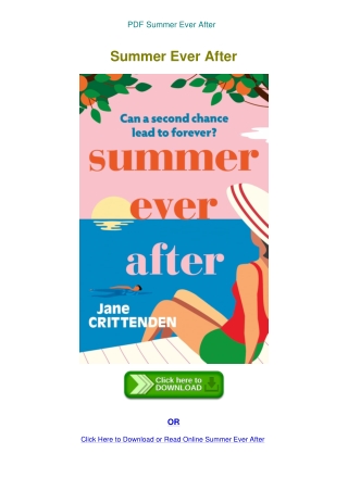 PDF Summer Ever After