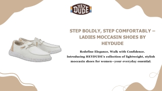 Buy Best Ladies Moccasin Shoes at HEYDUDE