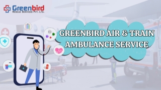 Relocate Your Patients with Greenbird Air Ambulance Service in Patna