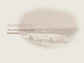 Amanwella Aman Resorts Sri Lanka
