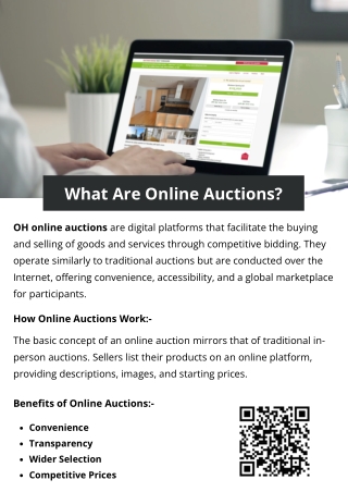 What Are Online Auctions?