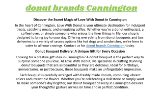 donut brands Cannington