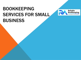 Small Business Bookkeeping | Bookkeeping for Small Business