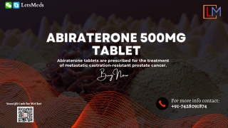 Abiraterone 500 mg Tablet Price Online Philippines