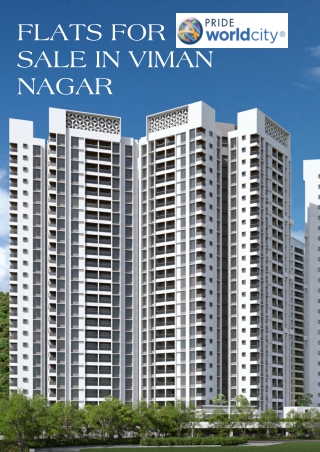 Flats For Sale in Viman Nagar | Pride World City