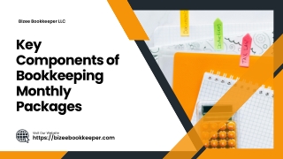 Key Components of Bookkeeping Monthly Packages