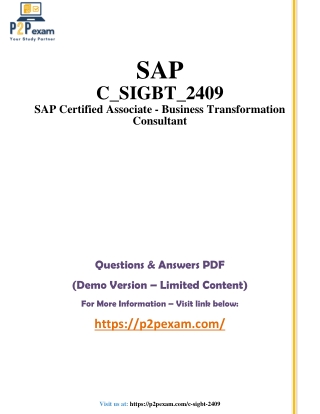 SAP Certified Associate - Business
