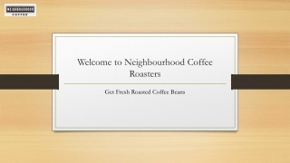 Get The Best Roasted Coffee Beans at Fair Cost