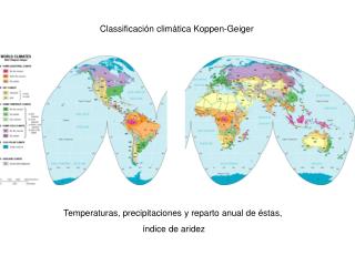 Classificación climàtica Koppen-Geiger