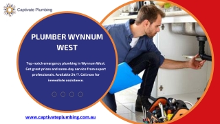 Affordable Emergency Plumbing Services in Wynnum West