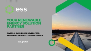 Trusted Renewable Energy Solution Provider