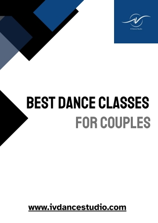 Get Top Rated Dance Classes for Couples of All Levels