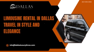 Limousine Rental Dallas