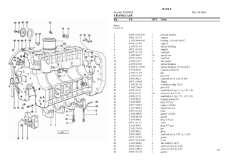 HURLIMANN h-496 t Tractor Parts Catalogue Manual Instant Download