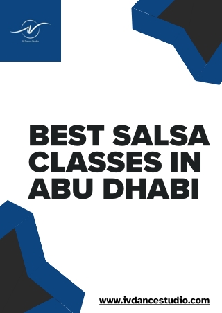 Get the Best Salsa Classes in Abu Dhabi for Advanced Dancers