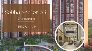 Sobha Sector 63 Gurugram - Spaces Inspiring Life