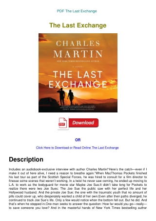 PDF The Last Exchange