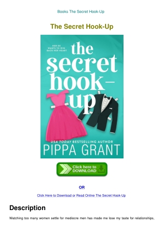 Books The Secret Hook-Up