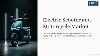 Electric Scooter and Motorcycle Market Trends and Growth