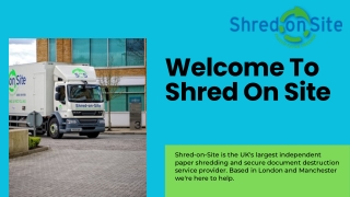 Shred on Site | Paper Shredding & Confidential Secure Document