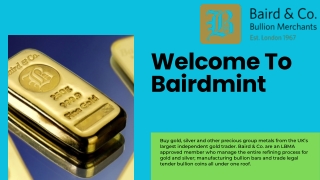 Gold Coins & Silver Bullion Smart Investments