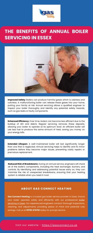 The Benefits of Annual Boiler Servicing in Essex