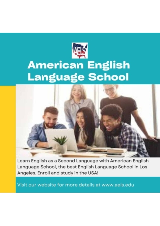 English Language School In Los Angeles