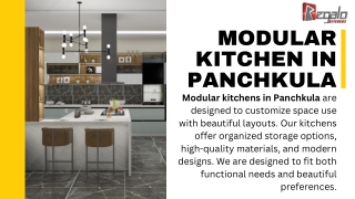 Modular Kitchen In Panchkula