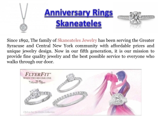 Anniversary Rings Syracuse