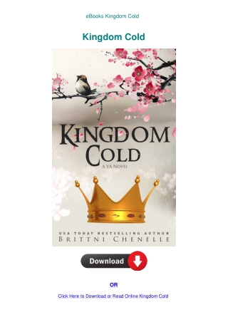 eBooks Kingdom Cold