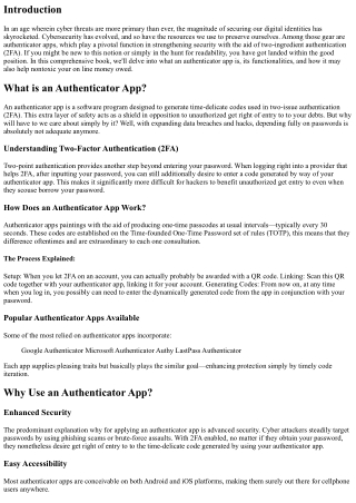 What is an Authenticator App? A Beginner’s Guide to Two-Factor Authentication