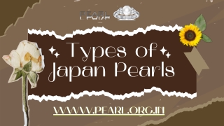 Types of Japan Pearls