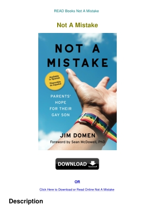 READ Books Not A Mistake