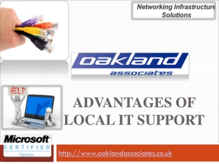 Advantages of local IT support