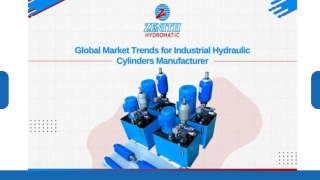 Global Market Trends for Industrial Hydraulic Cylinder Manufacturers