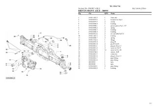 HURLIMANN XL 120.4 t4i Tractor Parts Catalogue Manual Instant Download