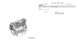 HURLIMANN xl 130 dcr Tier 3 Tractor Parts Catalogue Manual Instant Download (SN 10010 and up; 30000 and up)