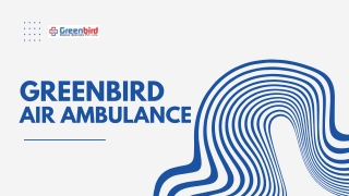 Greenbird Air Ambulance Service Promised You To Deliver The Best Reliable And Comfortable Patient Transportation At A Fa